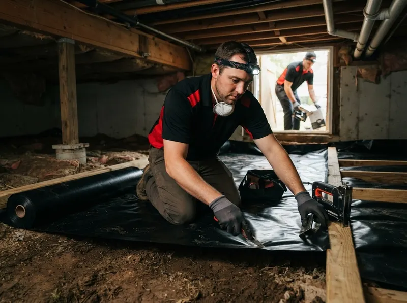 Crawl Space Moisture and Pest Remediation in columbia, SC